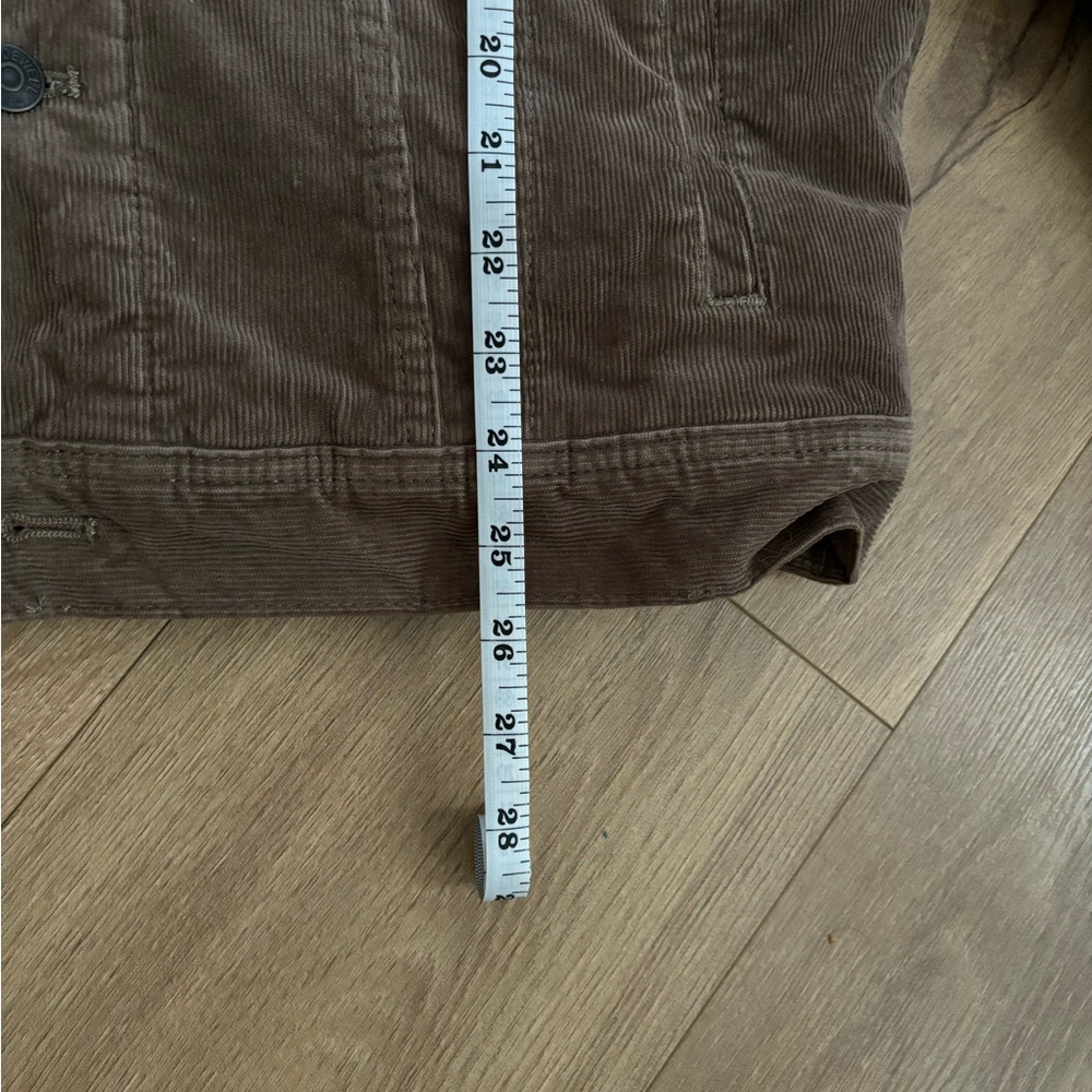 Madewell Brown Sherpa-Lined Corduroy Jacket - Picture 13 of 14